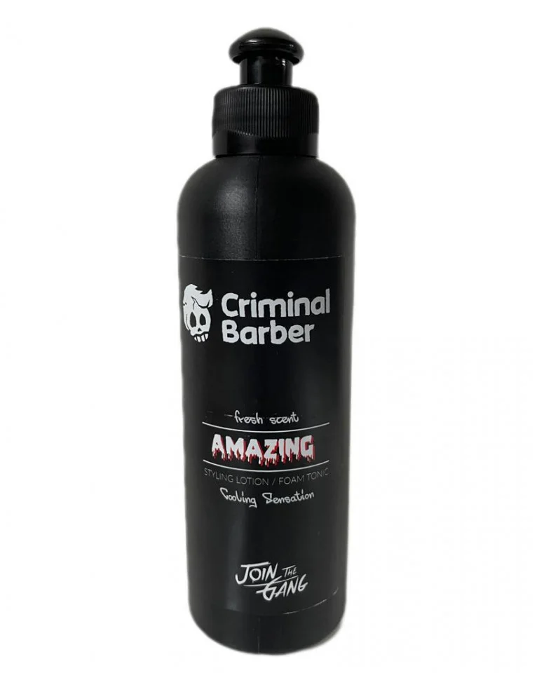 Criminal Barber Amazing Styling Lotion/ Foam Tonic 250 ml