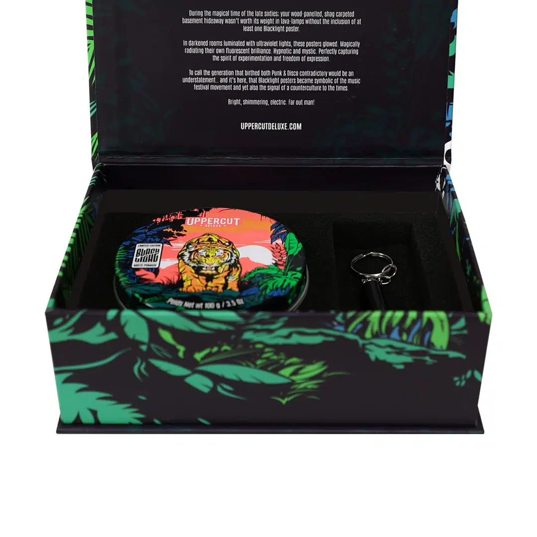 Uppercut Deluxe Black Light Matte Pomade Collector's Box